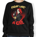 Fight Like a Widow - Adult & Kids T-Shirts, Sweatshirts & Hoodies apparel design preview 1