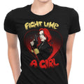Fight Like a Widow Women's Apparel - Adult & Kids T-Shirts, Sweatshirts & Hoodies apparel design preview 1