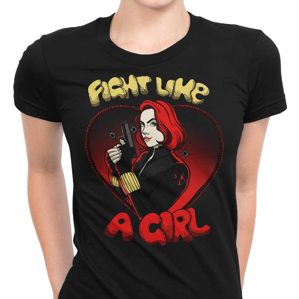 Fight Like a Widow Women's Apparel - Adult & Kids T-Shirts, Sweatshirts & Hoodies apparel design preview 1