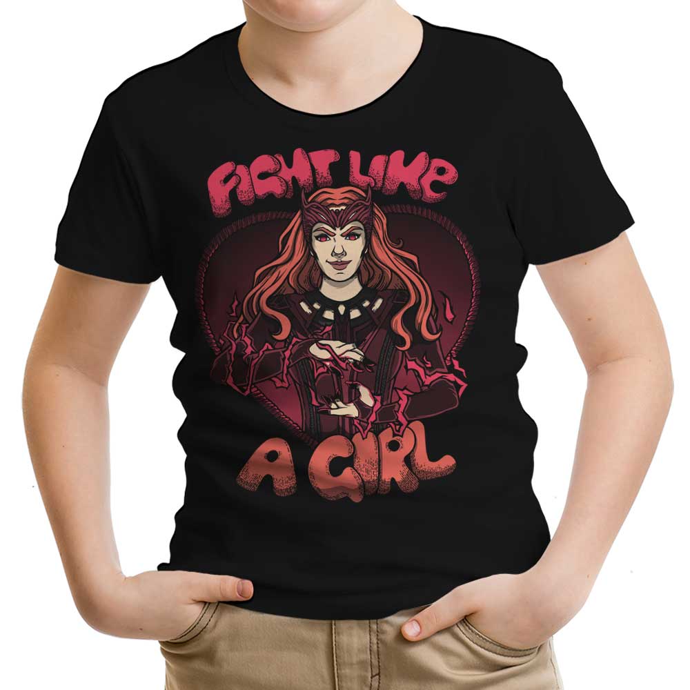 Fight Like a Witch Youth Apparel - Adult & Kids T-Shirts, Sweatshirts & Hoodies apparel design preview 1