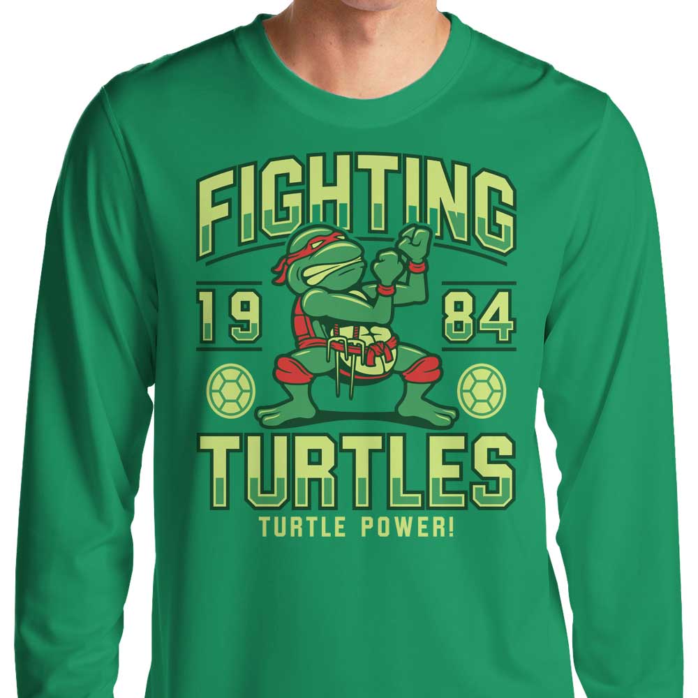 Fighting Turtles - Adult & Kids T-Shirts, Sweatshirts & Hoodies apparel design preview 1