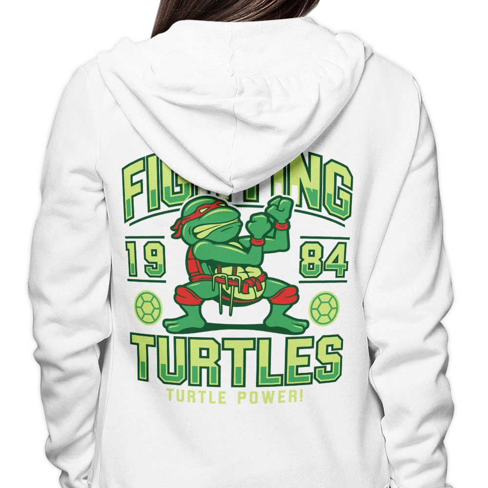 Fighting Turtles - Adult & Kids T-Shirts, Sweatshirts & Hoodies apparel design preview 2