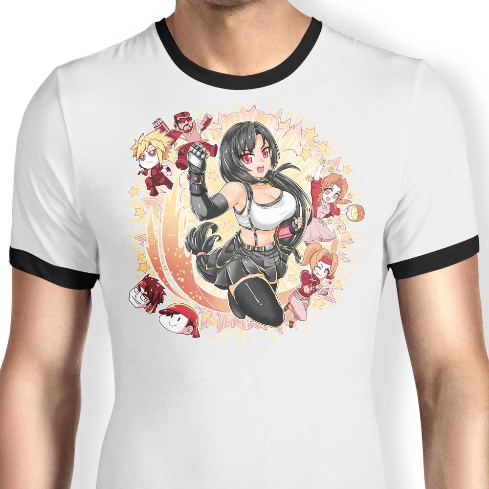 Final Avalanche Ringer - Adult & Kids T-Shirts, Sweatshirts & Hoodies apparel design preview 1