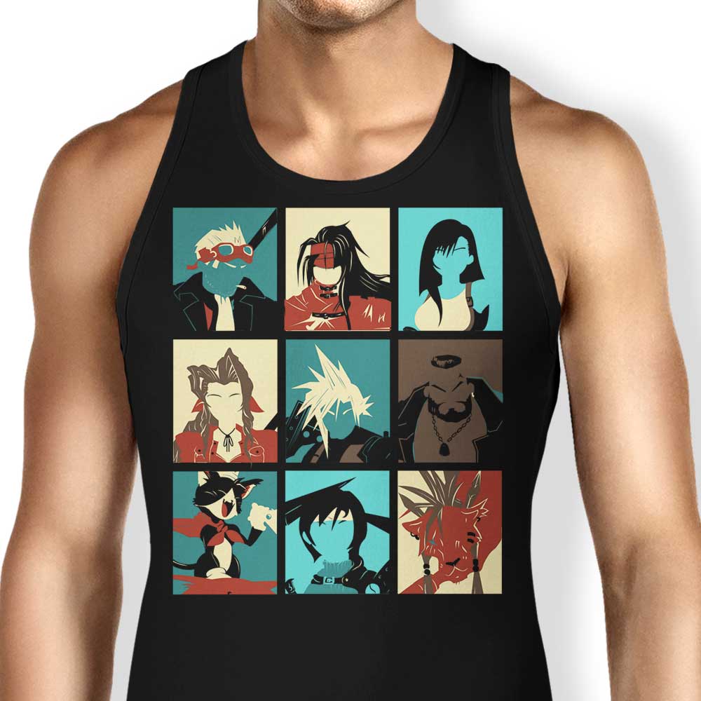 Final Pop Art Tank Top - Adult & Kids T-Shirts, Sweatshirts & Hoodies apparel design preview 1