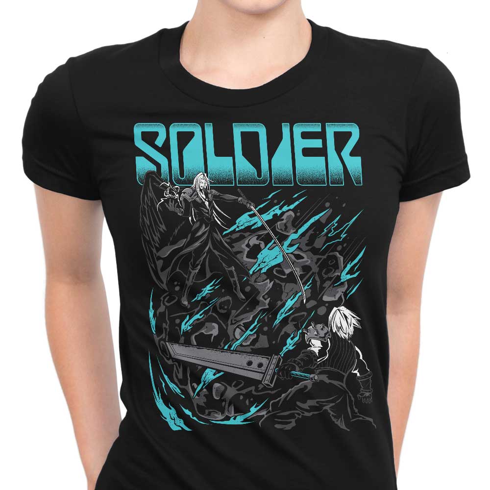 Final Soldier Women's Apparel - Adult & Kids T-Shirts, Sweatshirts & Hoodies apparel design preview 1
