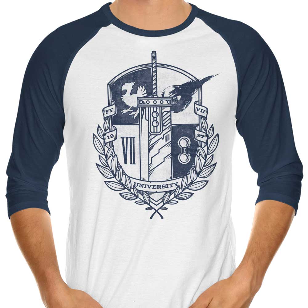 Final University 3/4 Sleeve Raglan - Adult & Kids T-Shirts, Sweatshirts & Hoodies apparel design preview 1