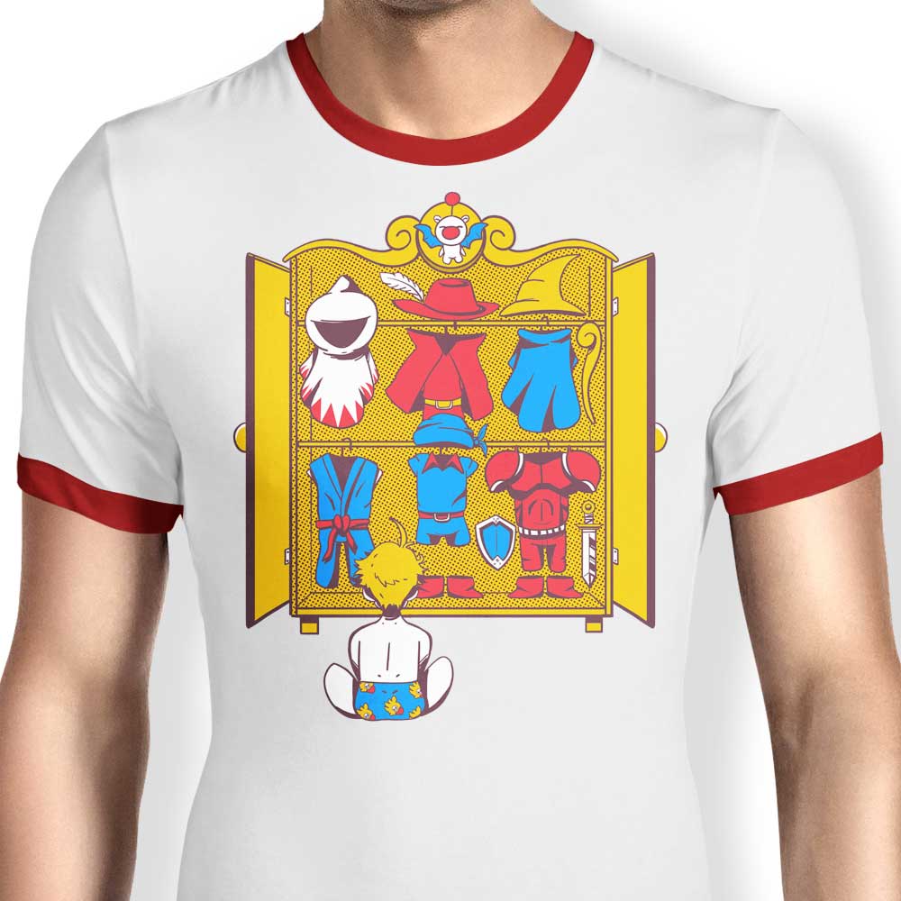 Final Wardrobe Ringer - Adult & Kids T-Shirts, Sweatshirts & Hoodies apparel design preview 1