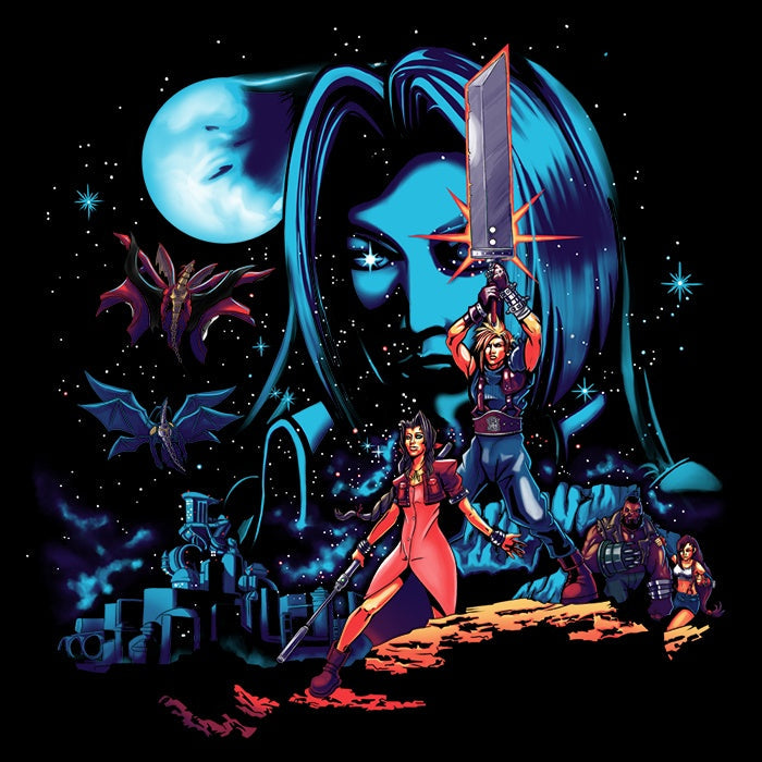 Final Wars VII - Adult & Kids T-Shirts, Sweatshirts & Hoodies apparel design preview 2