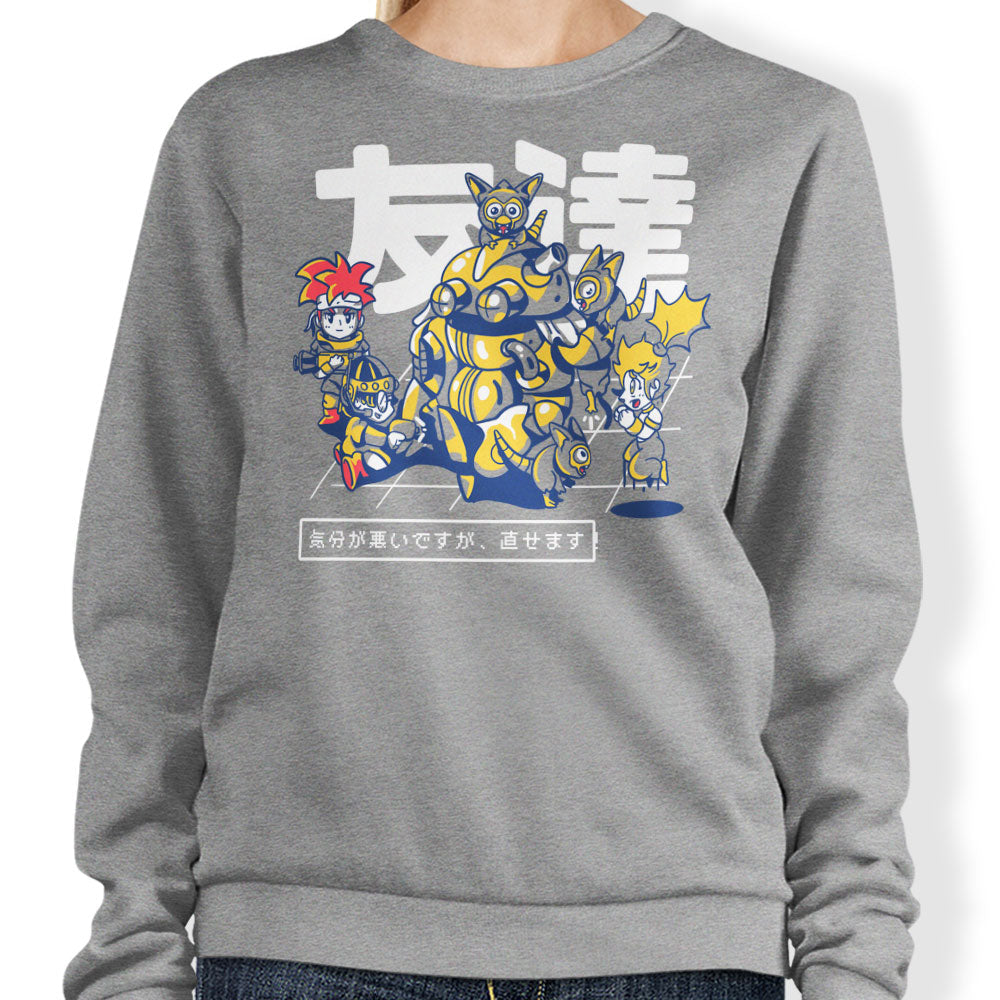 Finding a Friend - Adult & Kids T-Shirts, Sweatshirts & Hoodies apparel design preview 1