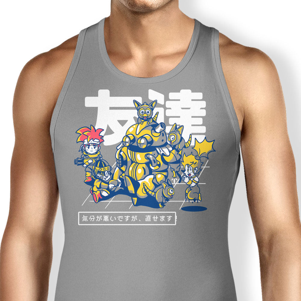 Finding a Friend Tank Top - Adult & Kids T-Shirts, Sweatshirts & Hoodies apparel design preview 1