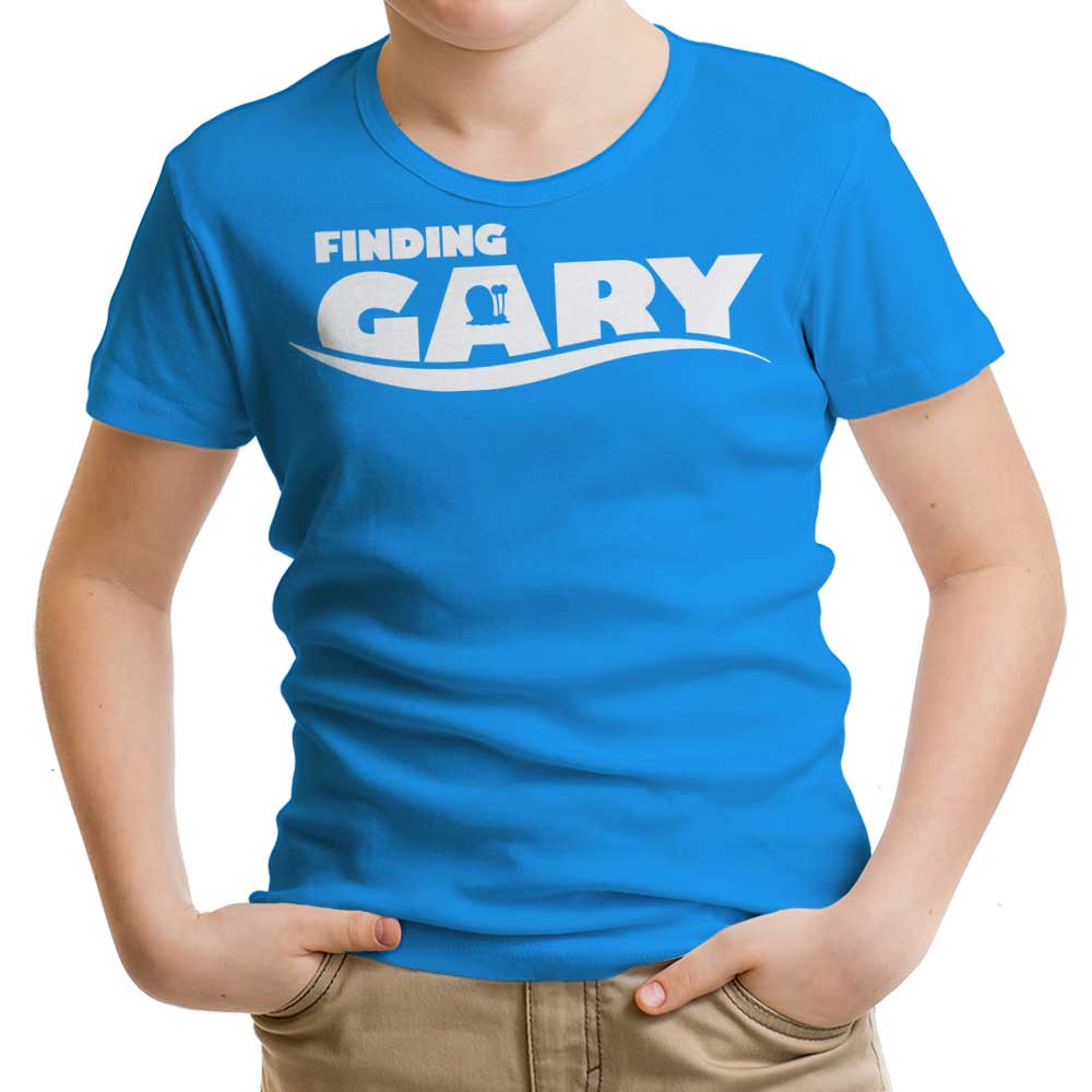Finding Gary Youth Apparel - Adult & Kids T-Shirts, Sweatshirts & Hoodies apparel design preview 1