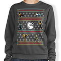 Finish Him Sweater - Adult & Kids T-Shirts, Sweatshirts & Hoodies apparel design preview 1