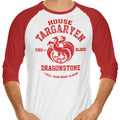 Fire and Blood 3/4 Sleeve Raglan - Adult & Kids T-Shirts, Sweatshirts & Hoodies apparel design preview 1