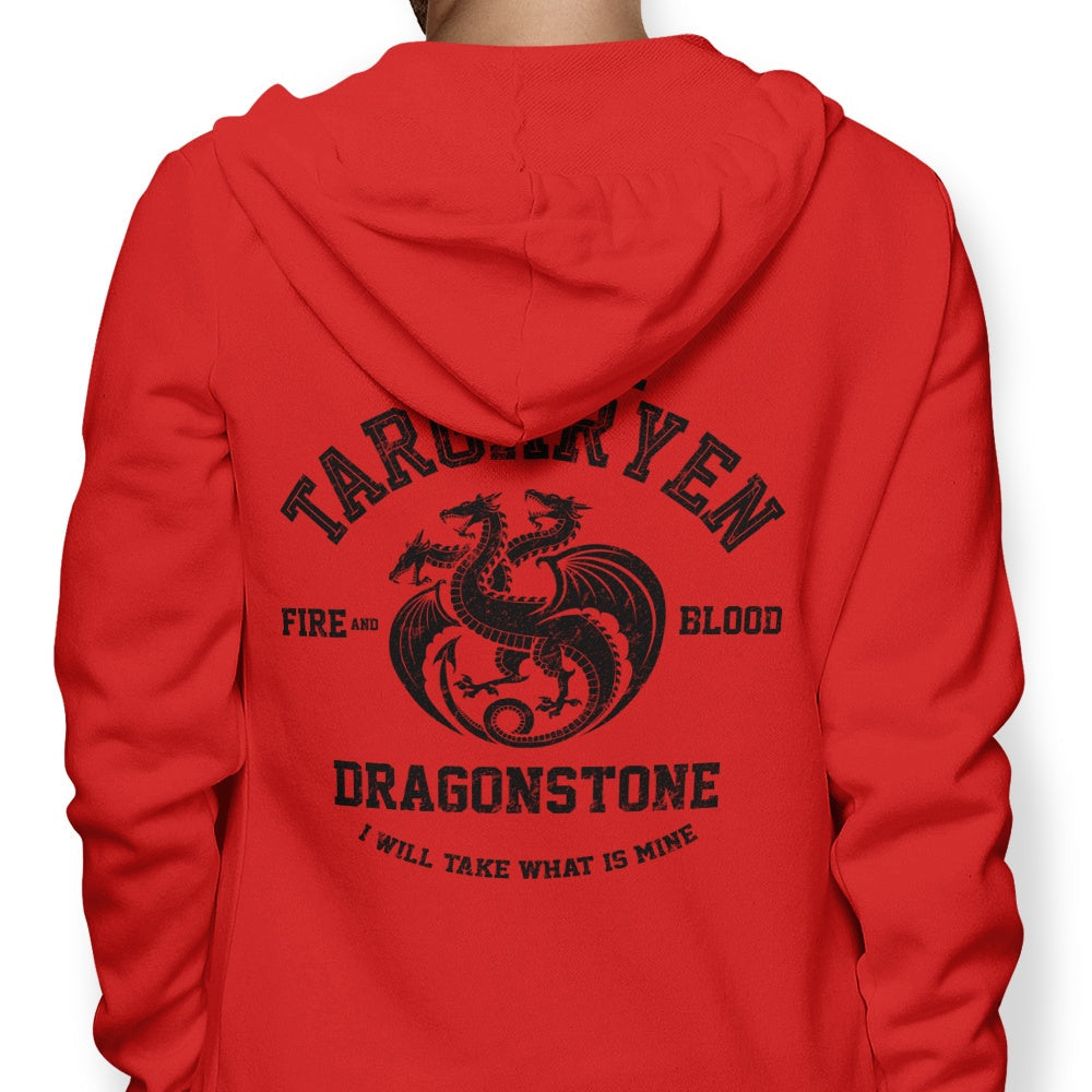 Fire and Blood (Alt) - Adult & Kids T-Shirts, Sweatshirts & Hoodies apparel design preview 1