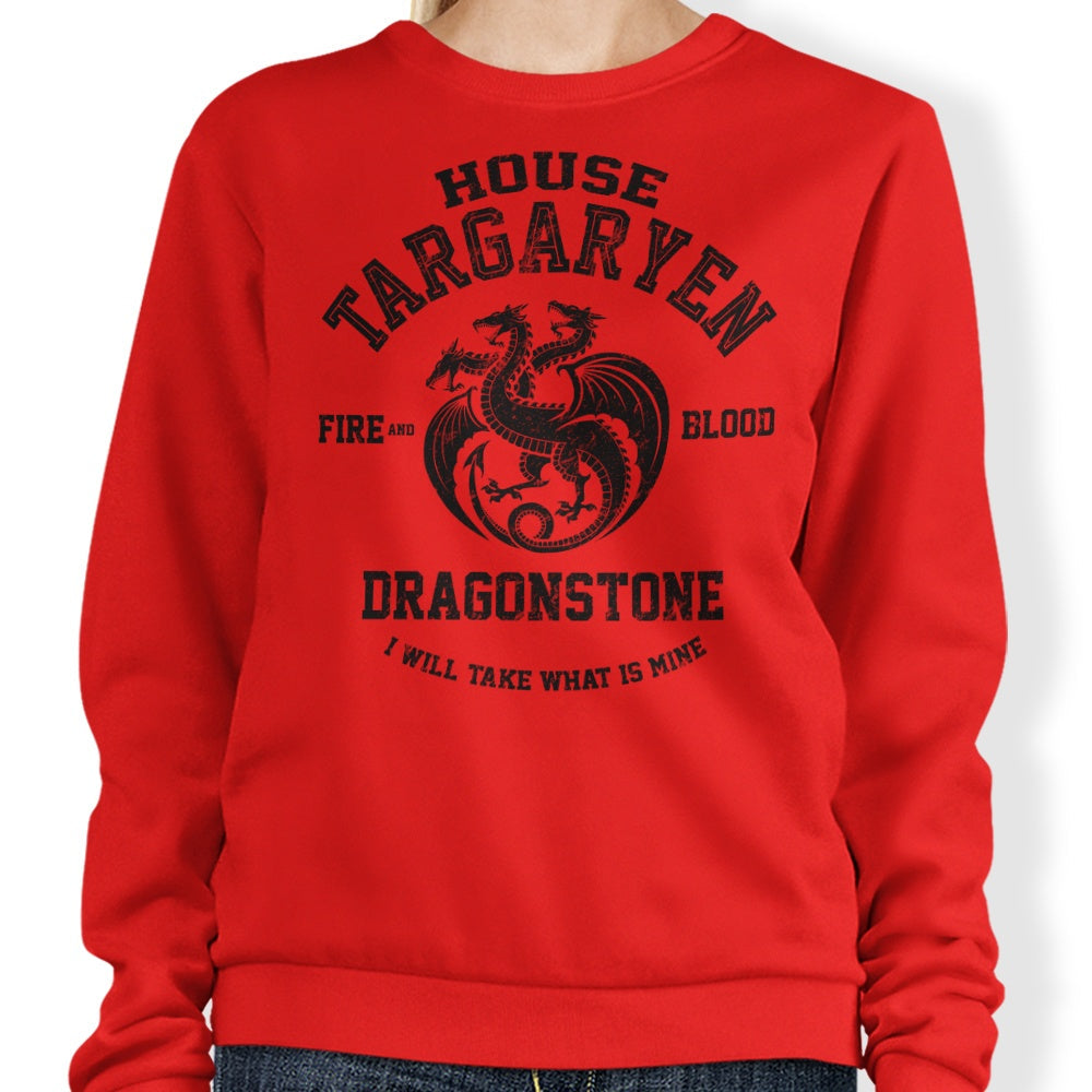 Fire and Blood (Alt) - Adult & Kids T-Shirts, Sweatshirts & Hoodies apparel design preview 1