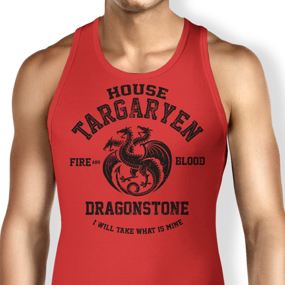 Fire and Blood (Alt) Tank Top - Adult & Kids T-Shirts, Sweatshirts & Hoodies apparel design preview 1