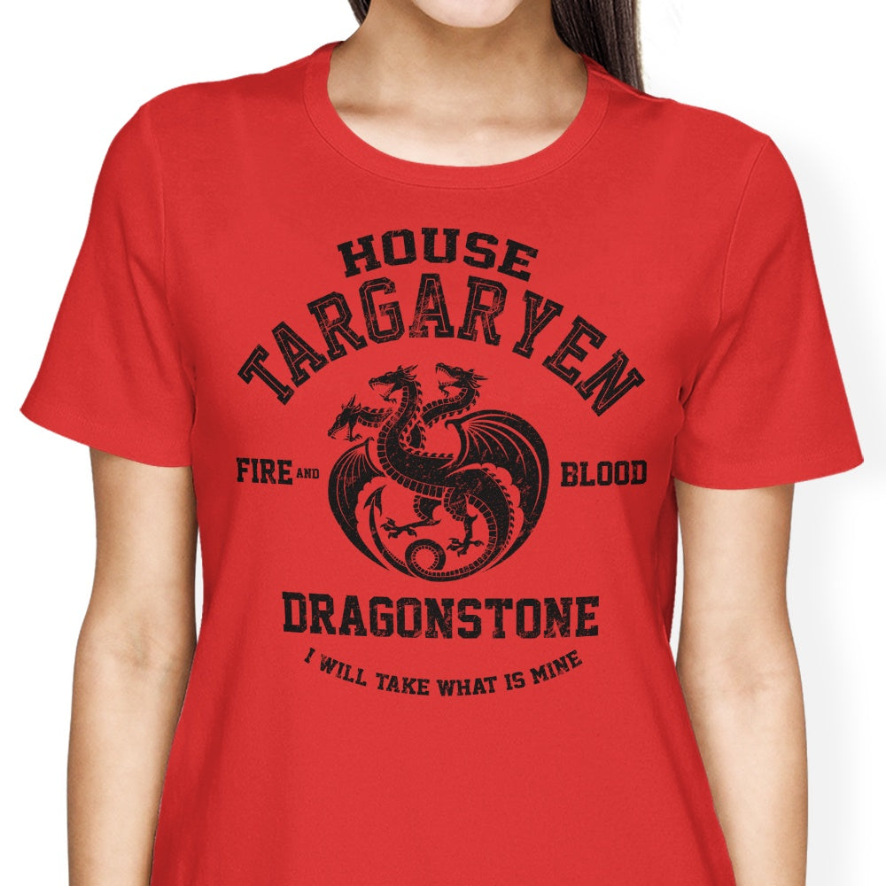 Fire and Blood (Alt) Women's Apparel - Adult & Kids T-Shirts, Sweatshirts & Hoodies apparel design preview 2