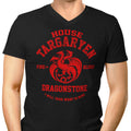 Fire and Blood Men's V-Neck - Adult & Kids T-Shirts, Sweatshirts & Hoodies apparel design preview 1