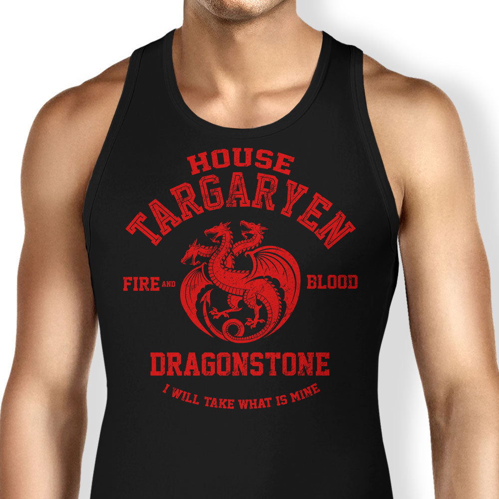 Fire and Blood Tank Top - Adult & Kids T-Shirts, Sweatshirts & Hoodies apparel design preview 1