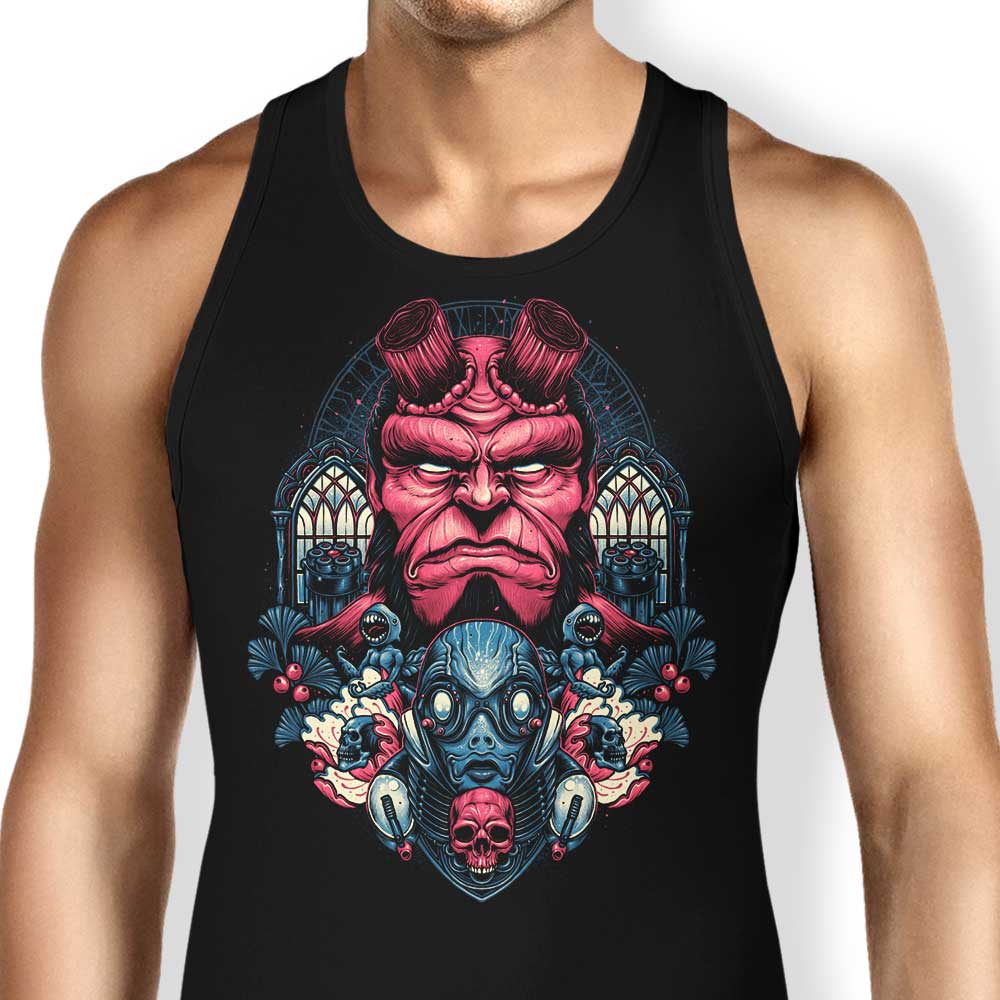 Fire and Water Tank Top - Adult & Kids T-Shirts, Sweatshirts & Hoodies apparel design preview 1