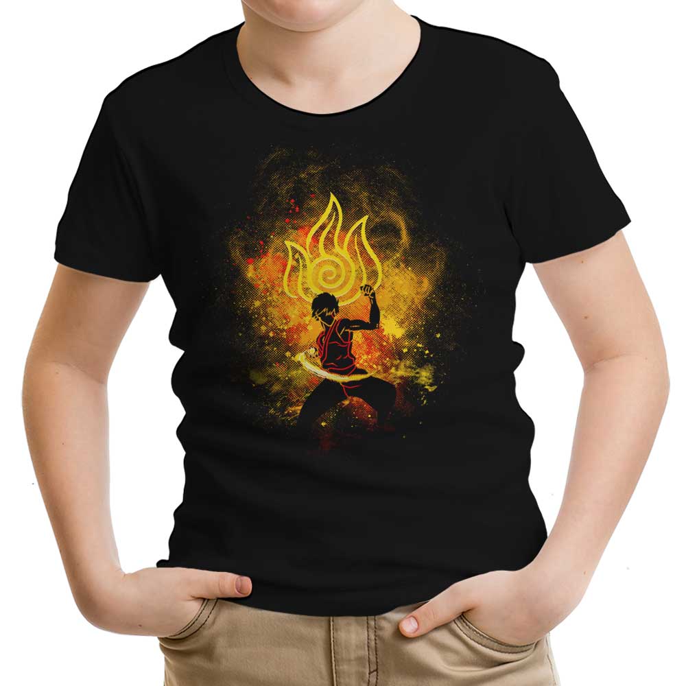 Fire Bender Art Youth Apparel - Adult & Kids T-Shirts, Sweatshirts & Hoodies apparel design preview 1