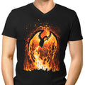 Fire Bird Men's V-Neck - Adult & Kids T-Shirts, Sweatshirts & Hoodies apparel design preview 1