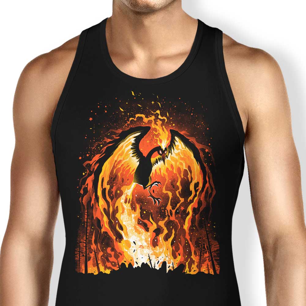 Fire Bird Tank Top - Adult & Kids T-Shirts, Sweatshirts & Hoodies apparel design preview 1