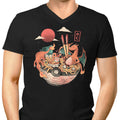 Fire Bowl Men's V-Neck - Adult & Kids T-Shirts, Sweatshirts & Hoodies apparel design preview 1