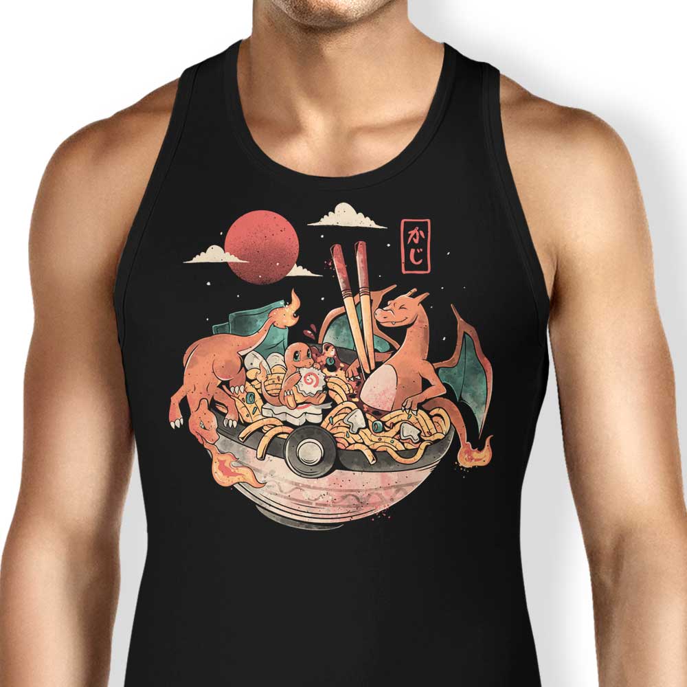 Fire Bowl Tank Top - Adult & Kids T-Shirts, Sweatshirts & Hoodies apparel design preview 1