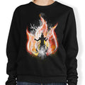 Fire Elemental - Adult & Kids T-Shirts, Sweatshirts & Hoodies apparel design preview 1