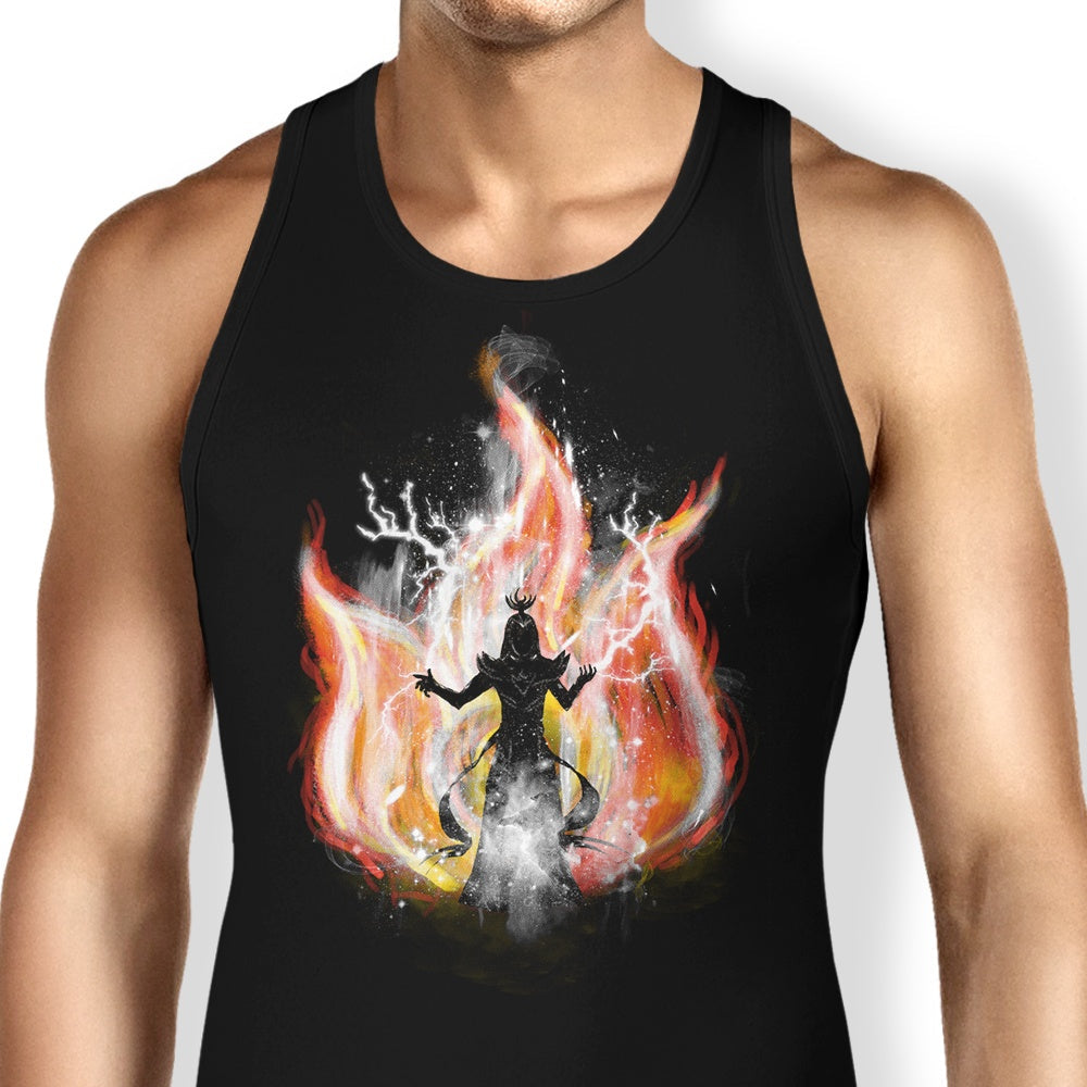 Fire Elemental Tank Top - Adult & Kids T-Shirts, Sweatshirts & Hoodies apparel design preview 1