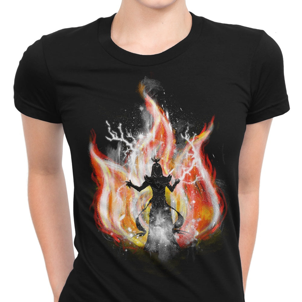 Fire Elemental Women's Apparel - Adult & Kids T-Shirts, Sweatshirts & Hoodies apparel design preview 1