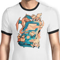 Fire Game Ringer - Adult & Kids T-Shirts, Sweatshirts & Hoodies apparel design preview 1