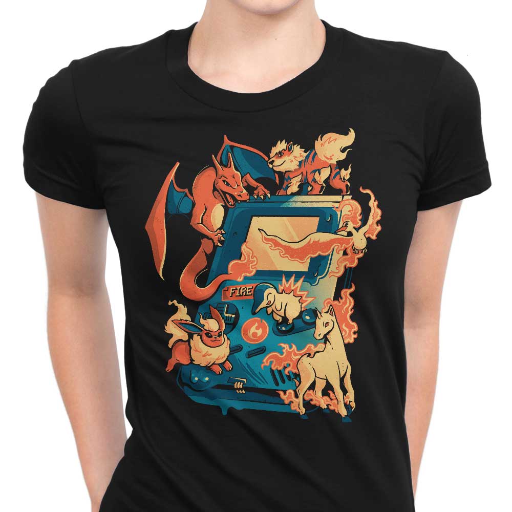 Fire Game Women's Apparel - Adult & Kids T-Shirts, Sweatshirts & Hoodies apparel design preview 1