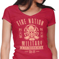 Fire is Fierce Women's V-Neck - Adult & Kids T-Shirts, Sweatshirts & Hoodies apparel design preview 1