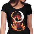 Fire Magic Women's V-Neck - Adult & Kids T-Shirts, Sweatshirts & Hoodies apparel design preview 1