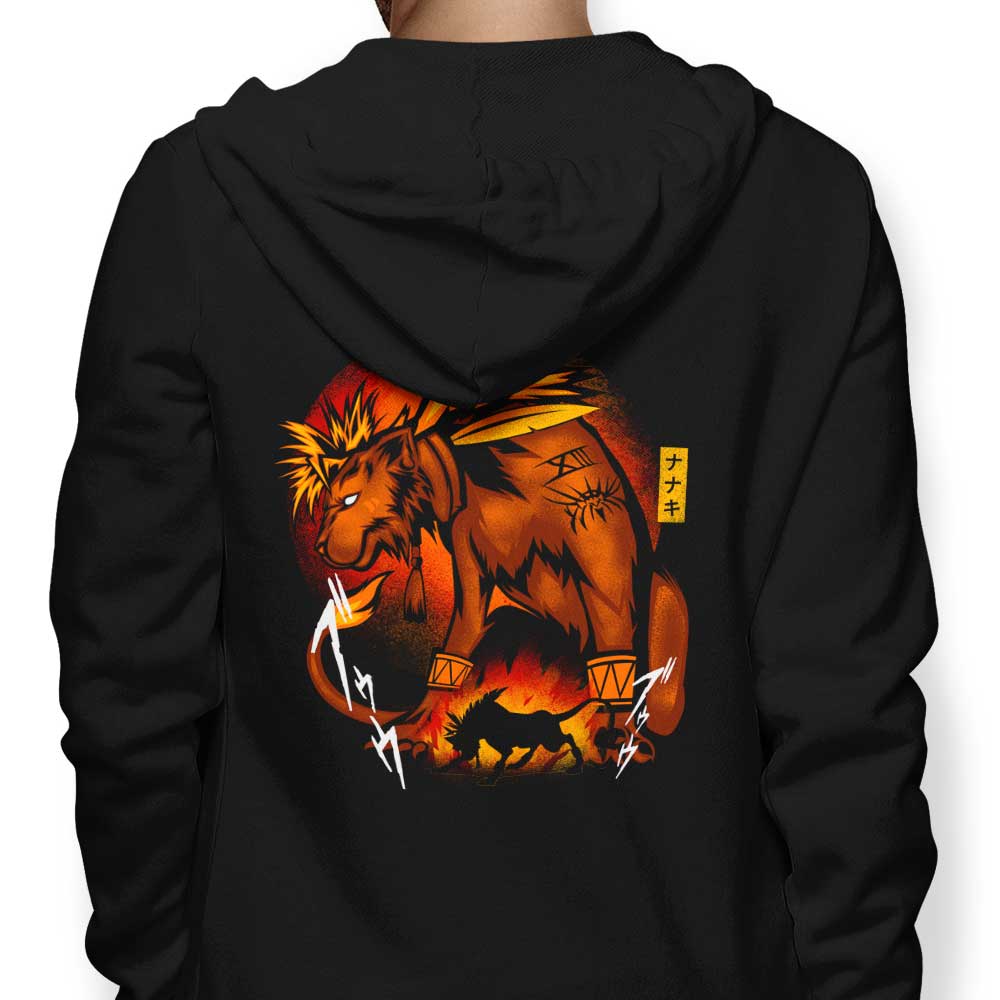 Fire Red Fur - Adult & Kids T-Shirts, Sweatshirts & Hoodies apparel design preview 1