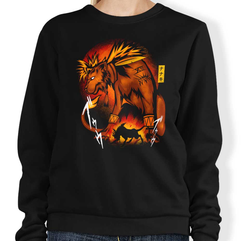 Fire Red Fur - Adult & Kids T-Shirts, Sweatshirts & Hoodies apparel design preview 1