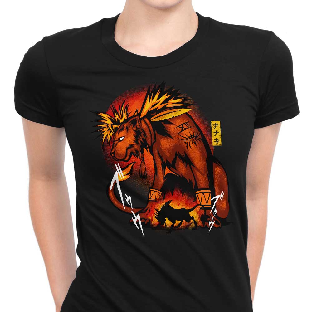 Fire Red Fur Women's Apparel - Adult & Kids T-Shirts, Sweatshirts & Hoodies apparel design preview 1