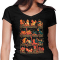 Fire Shelf Women's V-Neck - Adult & Kids T-Shirts, Sweatshirts & Hoodies apparel design preview 1
