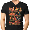 Fire Shelf Men's V-Neck - Adult & Kids T-Shirts, Sweatshirts & Hoodies apparel design preview 1