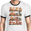 Fire Shelf Ringer - Adult & Kids T-Shirts, Sweatshirts & Hoodies apparel design preview 1