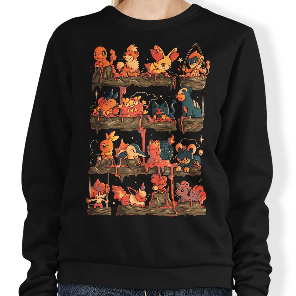 Fire Shelf - Adult & Kids T-Shirts, Sweatshirts & Hoodies apparel design preview 1