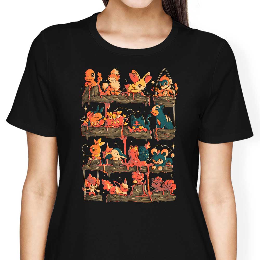 Fire Shelf Women's Apparel - Adult & Kids T-Shirts, Sweatshirts & Hoodies apparel design preview 1