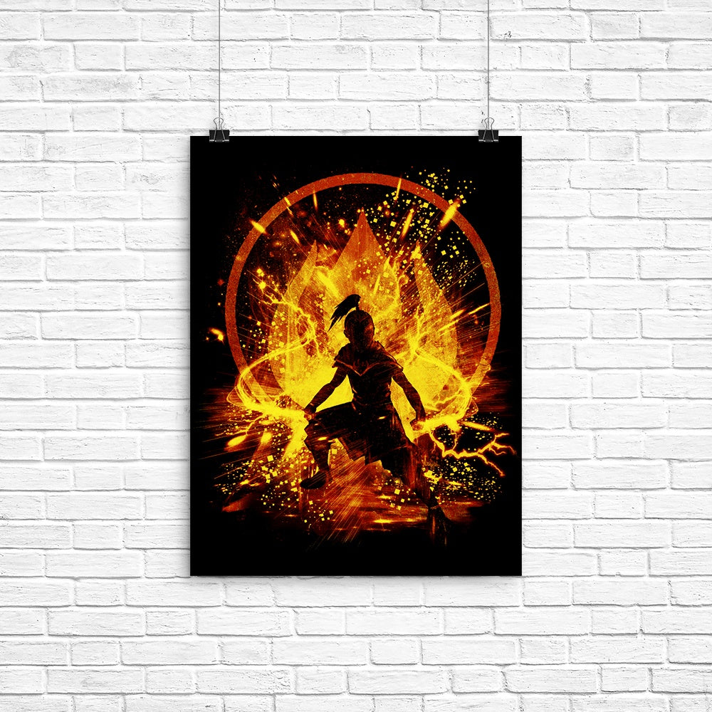 Fire Storm Poster - Adult & Kids T-Shirts, Sweatshirts & Hoodies apparel design preview 1