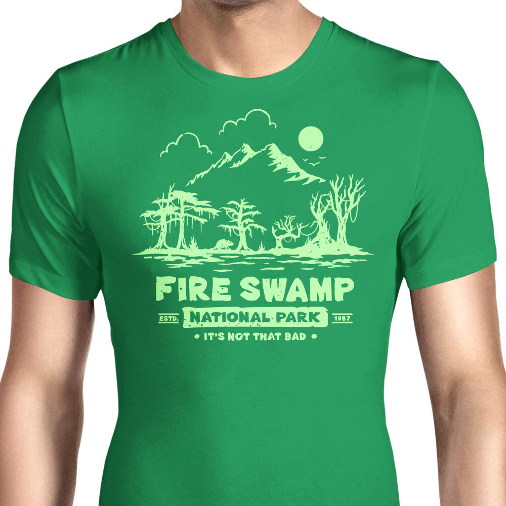 Fire Swamp National Park Men's Apparel - Adult & Kids T-Shirts, Sweatshirts & Hoodies apparel design preview 1