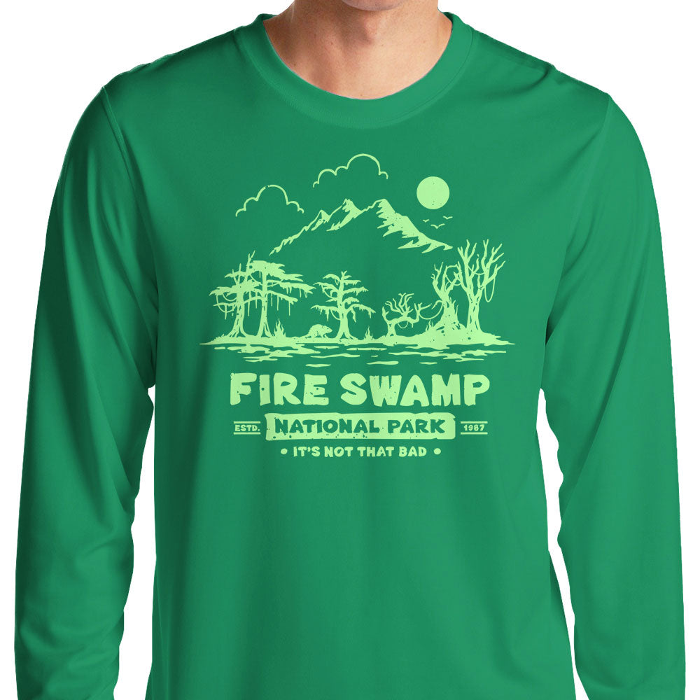 Fire Swamp National Park - Adult & Kids T-Shirts, Sweatshirts & Hoodies apparel design preview 1