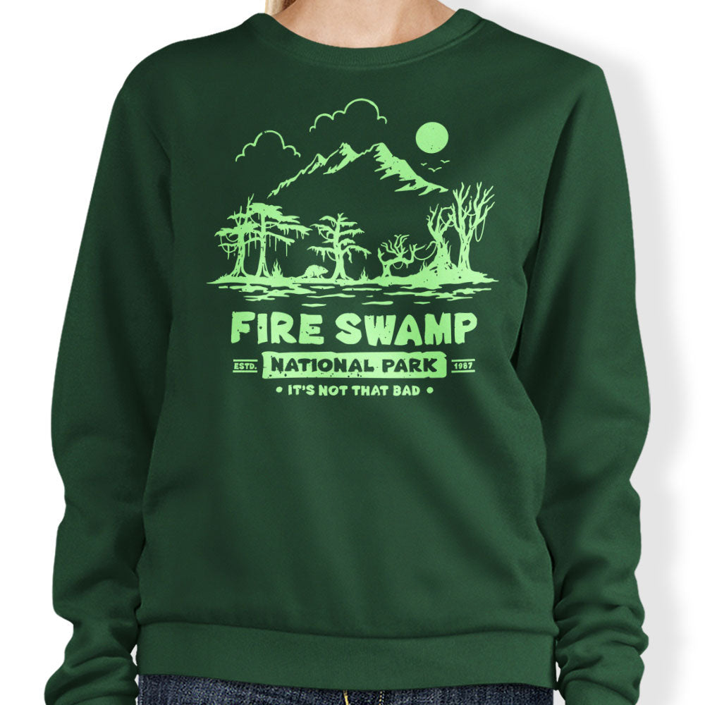 Fire Swamp National Park - Adult & Kids T-Shirts, Sweatshirts & Hoodies apparel design preview 1