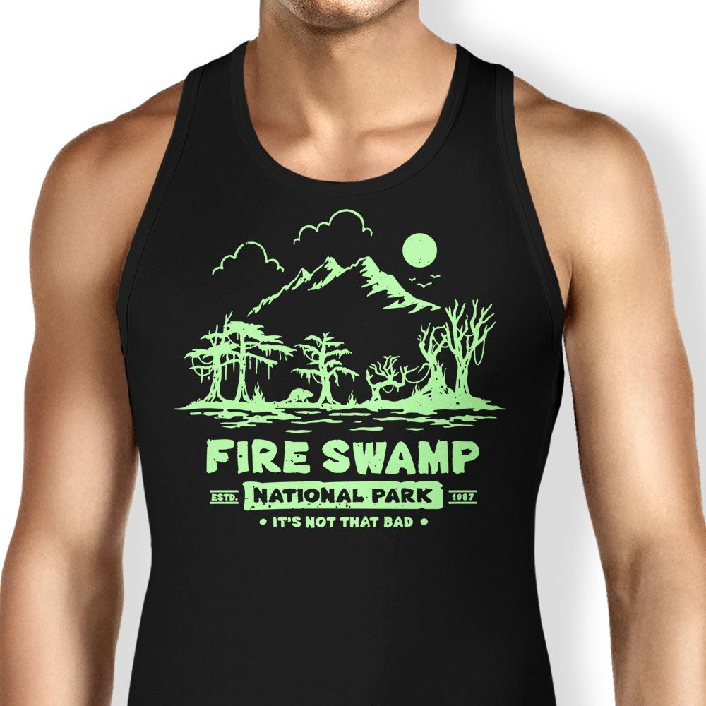 Fire Swamp National Park Tank Top - Adult & Kids T-Shirts, Sweatshirts & Hoodies apparel design preview 1