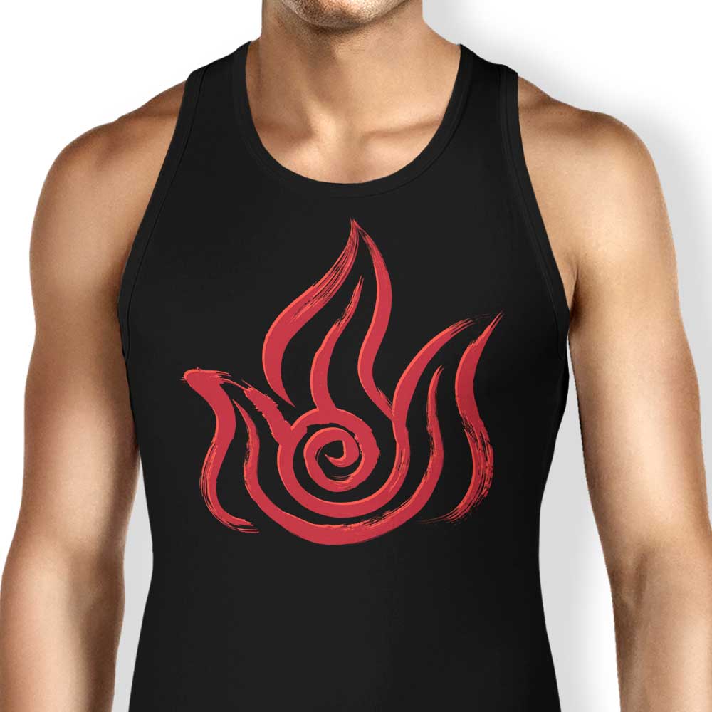 Fire Tank Top - Adult & Kids T-Shirts, Sweatshirts & Hoodies apparel design preview 1